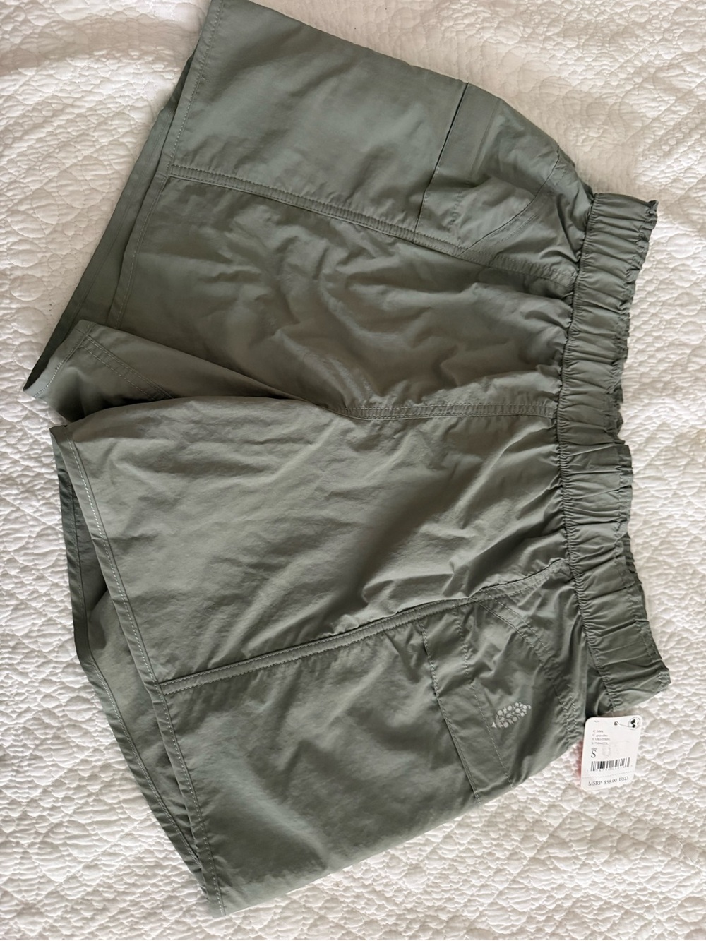 FP Movement by Free People Olive Green Athletic Shorts